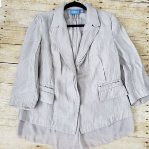 Simply vera spring linen blazer